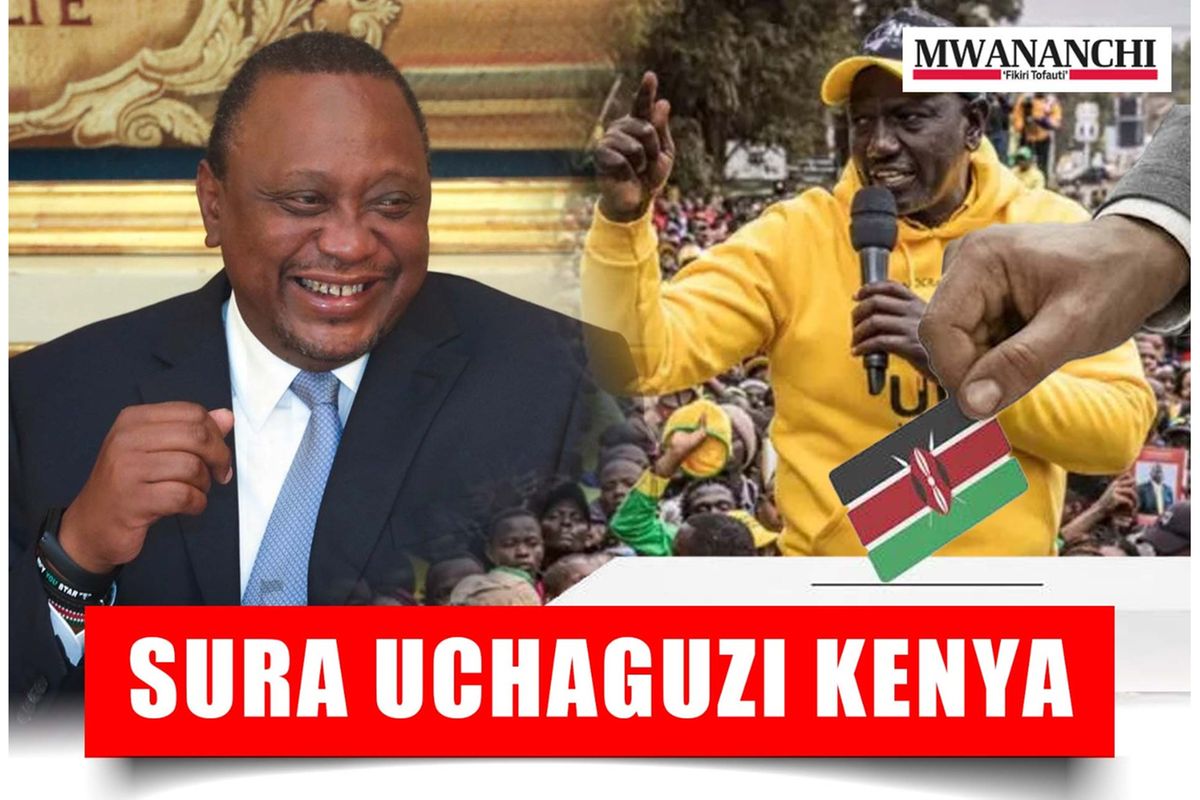Sura mbili mbio za uchaguzi Kenya, Ruto akimrushia kijembe Kenyatta