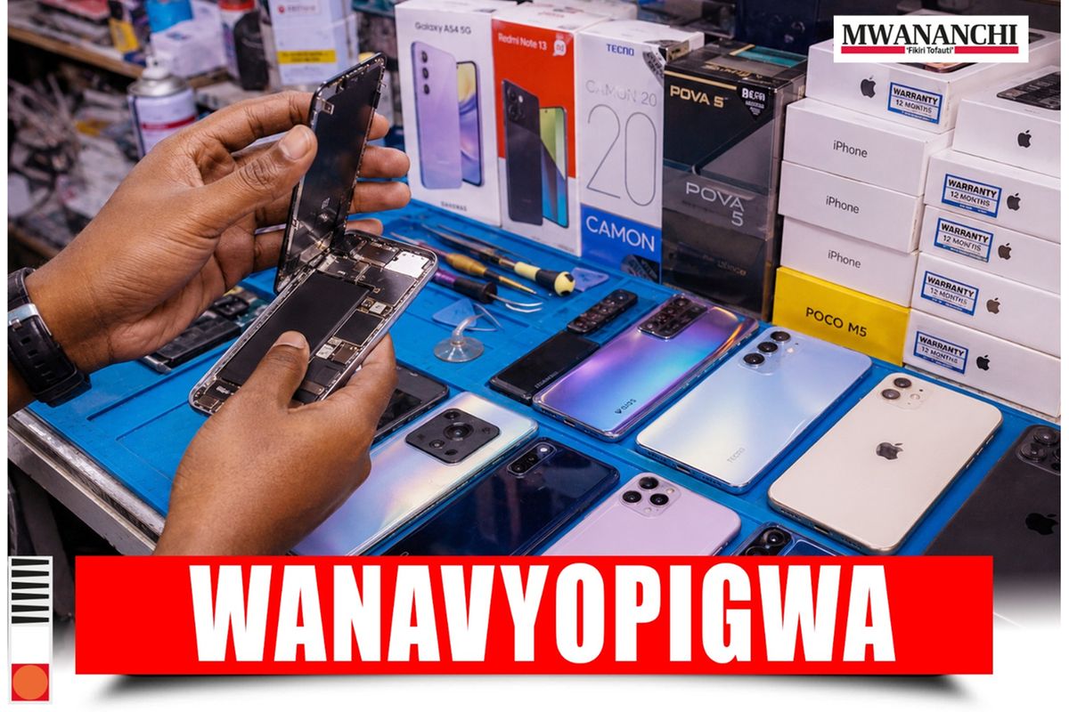 Wateja wa simu, vifaa vya umeme wanavyopigwa Kariakoo